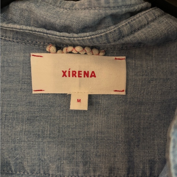 Xirena Denim Blue Shirt Dress - Picture 6 of 7